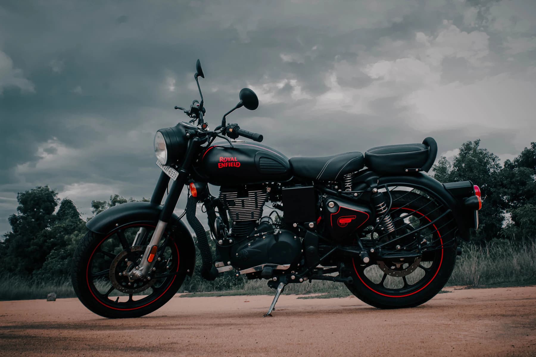 IRON 650 concept motorcycle, side view